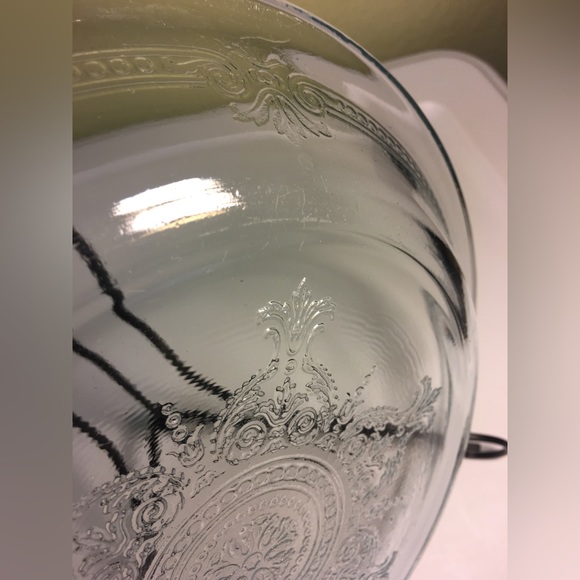 Vintage Fire King Philbe Sapphire Blue Pie Plate - Picture 11 of 11